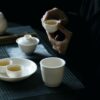 Elegant White Porcelain 12 Piece Chinese Tea Set
