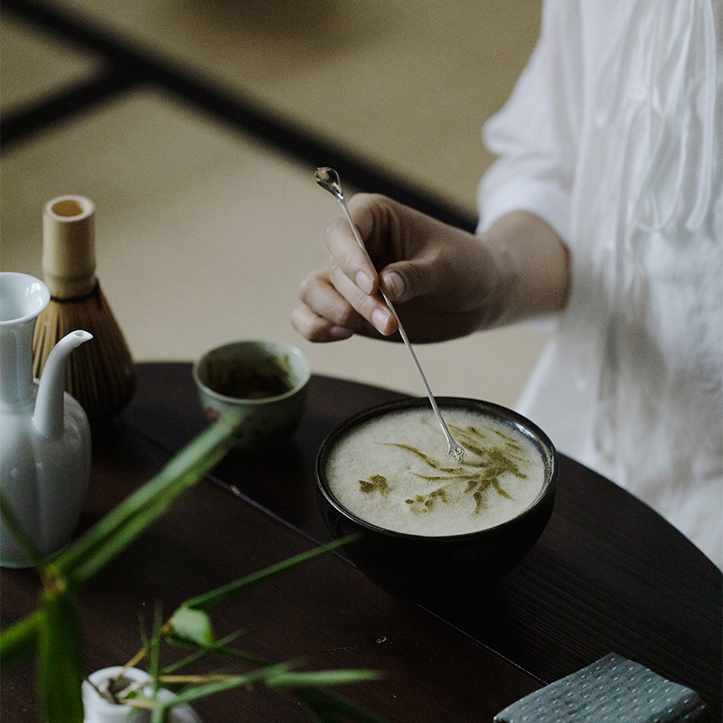 Elegant Ceramic Song Style Matcha Tea Set