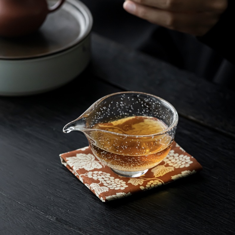 619-1 Anti Scald Thickened Glass Bubble 110ml Fair Cup Gong Dao Bei