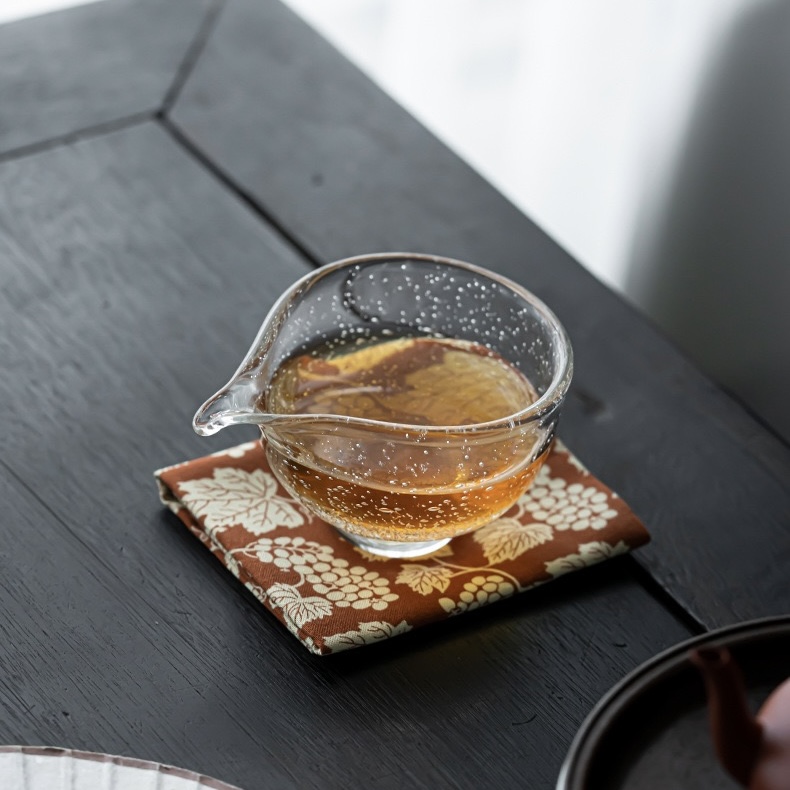 619-2 Anti Scald Thickened Glass Bubble 110ml Fair Cup Gong Dao Bei