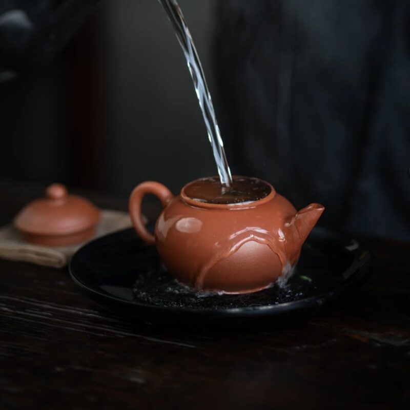 Da Hong Ni Shui Ping 120ml Yixing Teapot