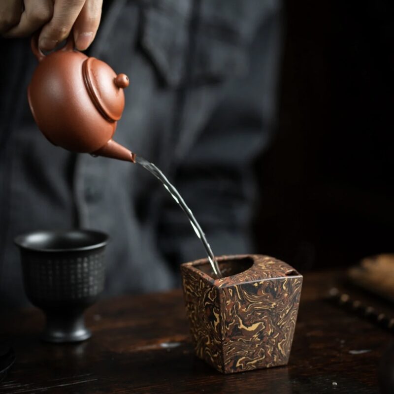 Da Hong Ni Shui Ping 120ml Yixing Teapot