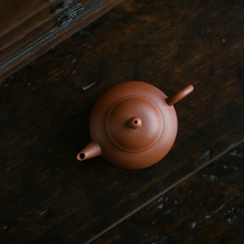 Da Hong Ni Shui Ping 120ml Yixing Teapot