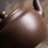 Aged Zini Flat Lid Lian Zi 170ml Yixing Teapot