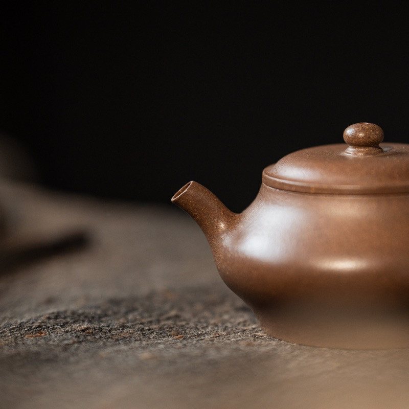 Aged Duanni Xu Bian 130ml Yixing Teapot