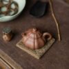 Jiang Po Ni Ribbed Rong Tian 100ml Yixing Teapot