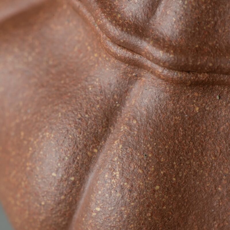 Jiang Po Ni Ribbed Rong Tian 100ml Yixing Teapot