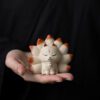 Handmade Zisha Yixing Clay Baby Nine tail Fox Tea Pet