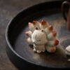 Handmade Zisha Yixing Clay Baby Nine tail Fox Tea Pet