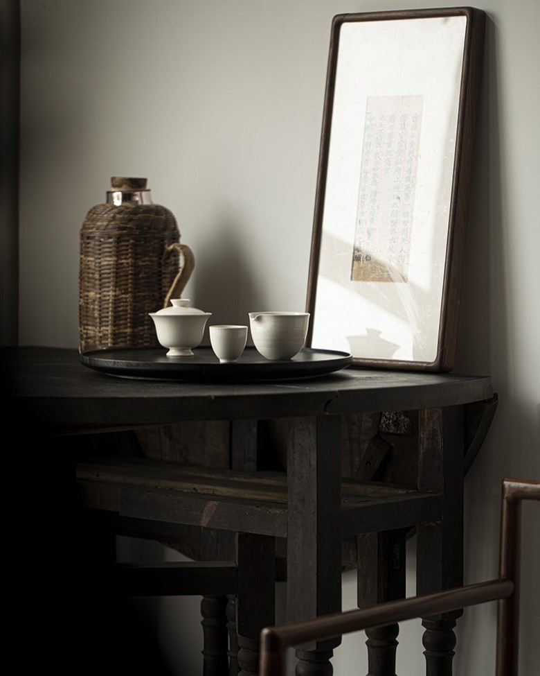 655-6 Grey Glaze Ceramic 110ml Gaiwan