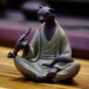 74ed0bc9519b1e1fdd912a3e670cc82 Handmade Zisha Yixing Clay  Huang Daxian Ornament Decoration Teapet