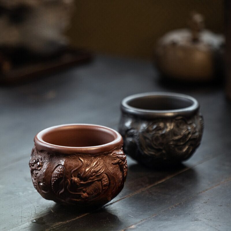 xr:d:DAF_X0zUizw:6,j:7971792862199409042,t:24031307 Zisha Yixing Clay Celestial Dragon Cup 100ml Tea Cup