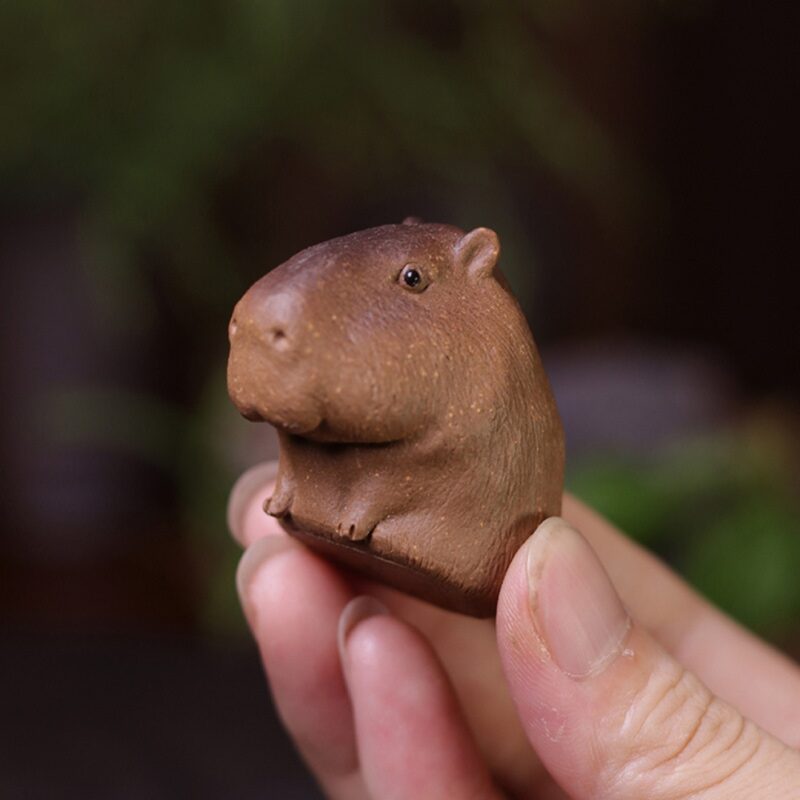 Creative Zisha Yixing Clay Rat and Guinea Pig Tea Pet