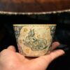 803acd8dbe937d1928c6cb157425a4c Handmade Ceramic Money Rabbit 200ml Tea Cup