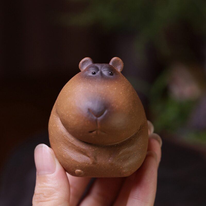 Creative Zisha Yixing Clay Rat and Guinea Pig Tea Pet