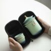 Chinese-Style-Ceramic-Forbidden-City-260ml-Travel-Tea-Set-1 Chinese Style Ceramic Forbidden City 260ml Travel Tea Set