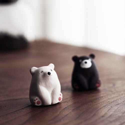 Creative Duanni Aged Zini Little Bear Tea Pet (1) Creative Duanni Aged Zini Little Bear Tea Pet