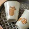 Cute-Ceramic-Kitten-Painting-150ml-Gaiwan-10 Cute Ceramic Kitten Painting 150ml Gaiwan