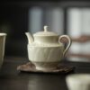 Ding-Ware-Ceramic-Banana-Leaves-200ml-Teapot-7 Ding Ware Ceramic Banana Leaves 200ml Teapot