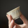 Ding-Ware-Ceramic-Banana-Leaves-50ml-Tea-Cup-2 Ding Ware Ceramic Banana Leaves 50ml Tea Cup