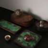 Elegant-Walnut-Wood-Tradtional-Lacquer-Tea-Tray-10 Elegant Walnut Wood Tradtional Lacquer Tea Tray