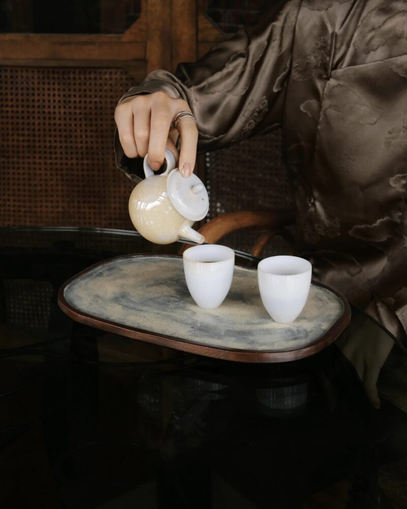 Elegant-Walnut-Wood-Tradtional-Lacquer-Tea-Tray-3 Elegant Walnut Wood Tradtional Lacquer Tea Tray