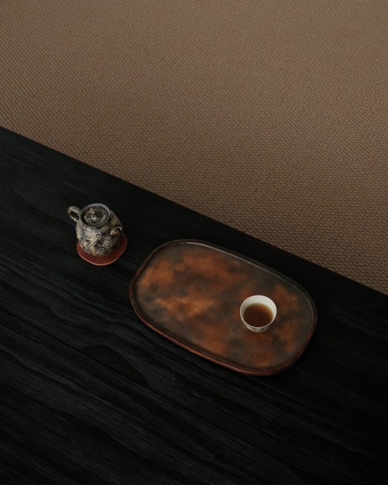 Elegant-Walnut-Wood-Tradtional-Lacquer-Tea-Tray-6 Elegant Walnut Wood Tradtional Lacquer Tea Tray