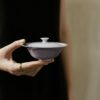 Gradient Glaze Ceramic Misty Purple 110ml Gaiwan (1) Gradient Glaze Ceramic Misty Purple 110ml Gaiwan