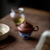 Aged Zhuni Short Pan Hu 90ml Yixing Teapot