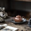 Aged Zini Tang’s De Zhong 170ml Yixing Teapot