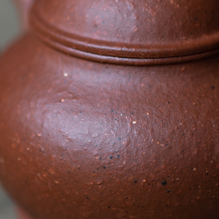 Aged Zhuni Shui Ping 80ml Yixing Teapot