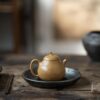 Golden Duanni Eggplant 140ml Yixing Teapot