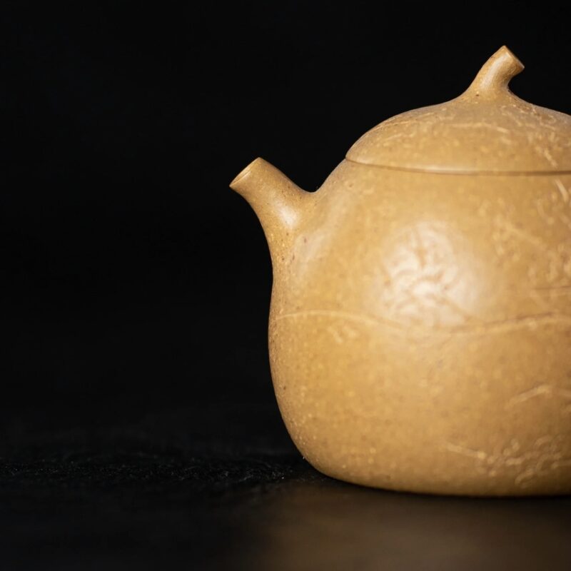 Golden Duanni Golden Melon 140ml Yixing Teapot