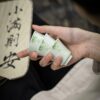 Hand-painted-Ceramic-Bamboo-Serenity-40ml-Tea-Cup-3 Hand-painted Ceramic Bamboo Serenity 40ml Tea Cup