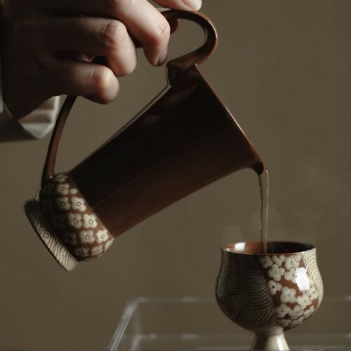 Hand-painted-Ceramic-Flower-and-Growth-Ring-Fair-Cup-Gong-Dao-Bei-1 Hand-painted Ceramic Flower and Growth Ring Fair Cup Gong Dao Bei