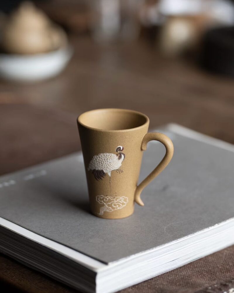 Handmade Duanni Fairy Crane 100ml Host Tea Cup