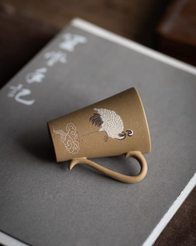 Handmade Duanni Fairy Crane 100ml Host Tea Cup