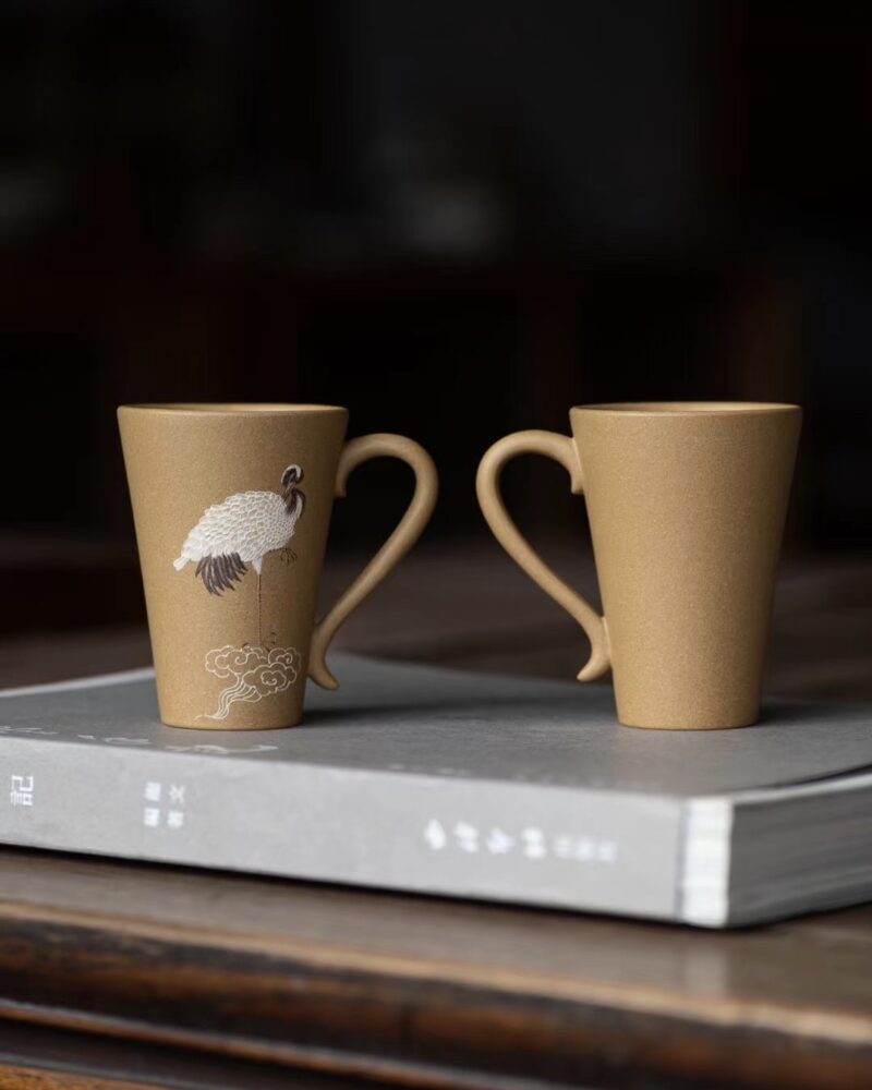 Handmade Duanni Fairy Crane 100ml Host Tea Cup