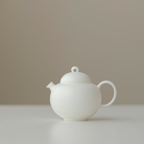 Handmade Mutton Fat Jade,Black Clay Day and Night 135ml Chinese Teapot (7) Handmade Mutton Fat Jade Day and Night 135ml Chinese Teapot