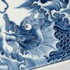 Handmade Yuan Qinghua with Dueling Dragons Chinese Tea Tray
