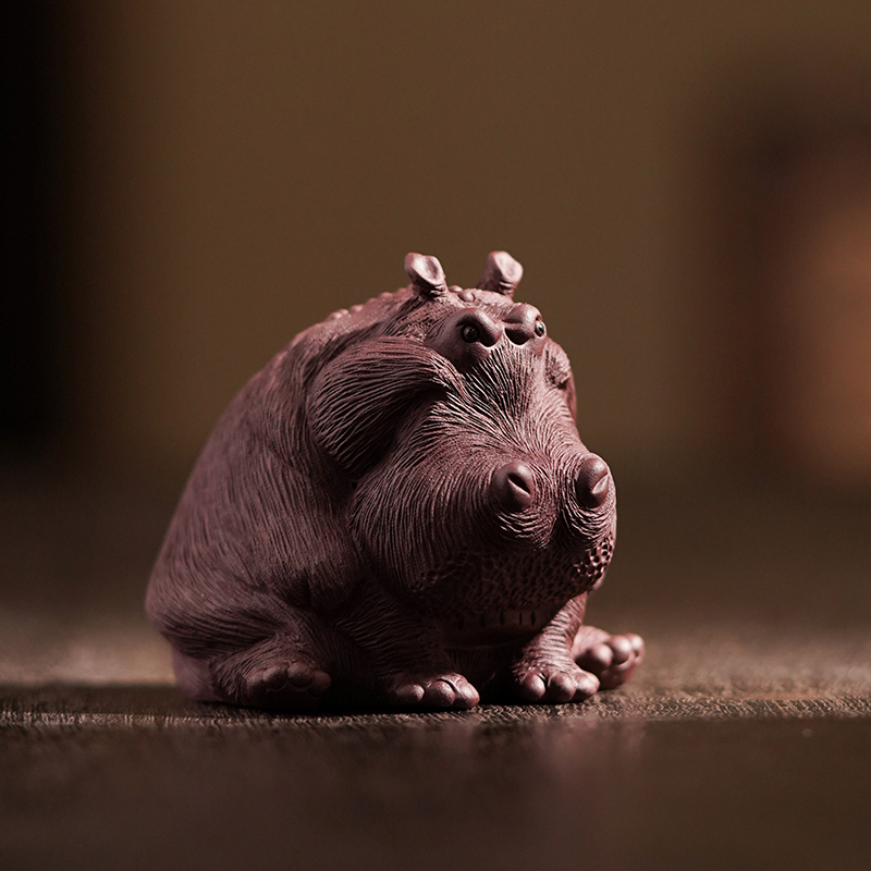 Handmade-Zini-Hippo-Saint-Tea-Pet-2 Handmade Zini Hippo Saint Tea Pet