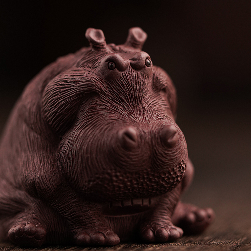 Handmade-Zini-Hippo-Saint-Tea-Pet-3 Handmade Zini Hippo Saint Tea Pet