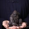 Handmade Zisha Yixing Clay Angry Gorilla Ornament Decoration Teapet (3) Handmade Zisha Yixing Clay Angry Gorilla Ornament Decoration Teapet