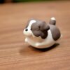 Handmade Zisha Yixing Clay Little Border Collie Tea Pet