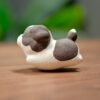 Handmade Zisha Yixing Clay Little Border Collie Tea Pet