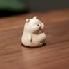 xr:d:DAGAzRcflyg:3,j:6252545275928249540,t:24032813 Handmade Zisha Yixing Clay Little White Piggy Tea Pet