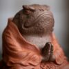 Handmade Zisha Yixing Clay Toad Saint Tea Pet