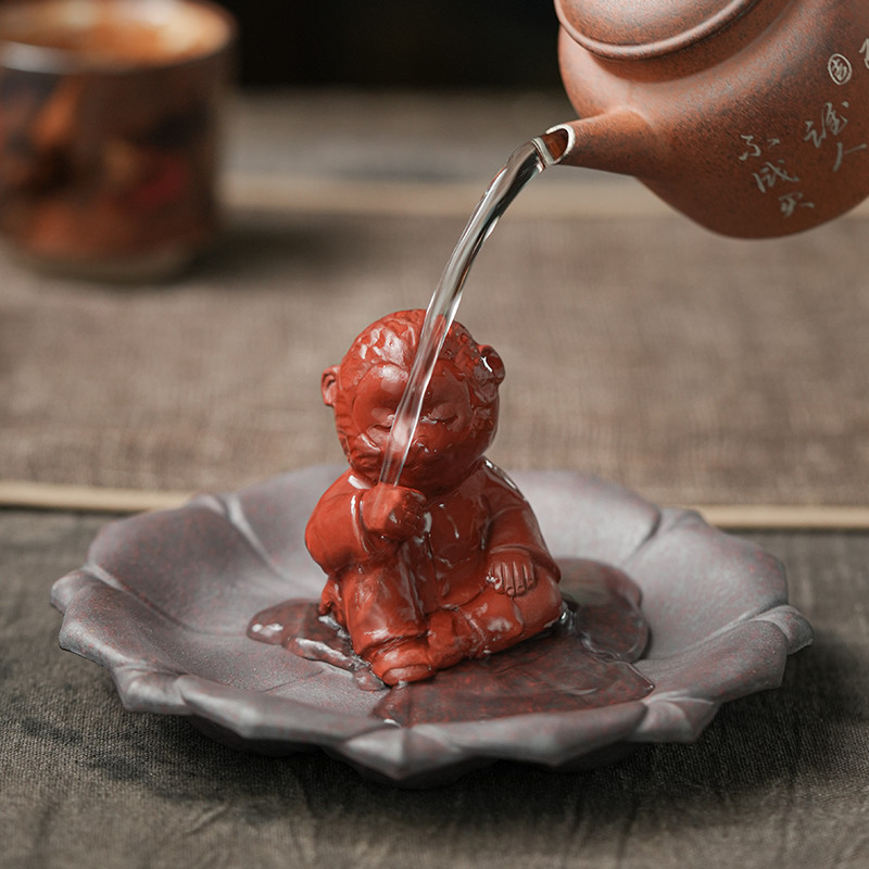 IMG_0876 Handmade Napping Little Monkey Tea Pet