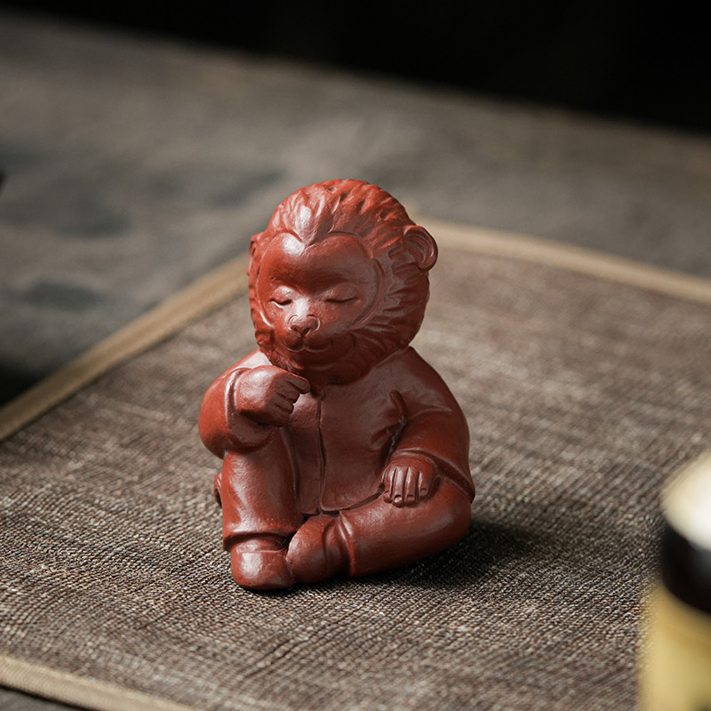 IMG_0879 Handmade Napping Little Monkey Tea Pet