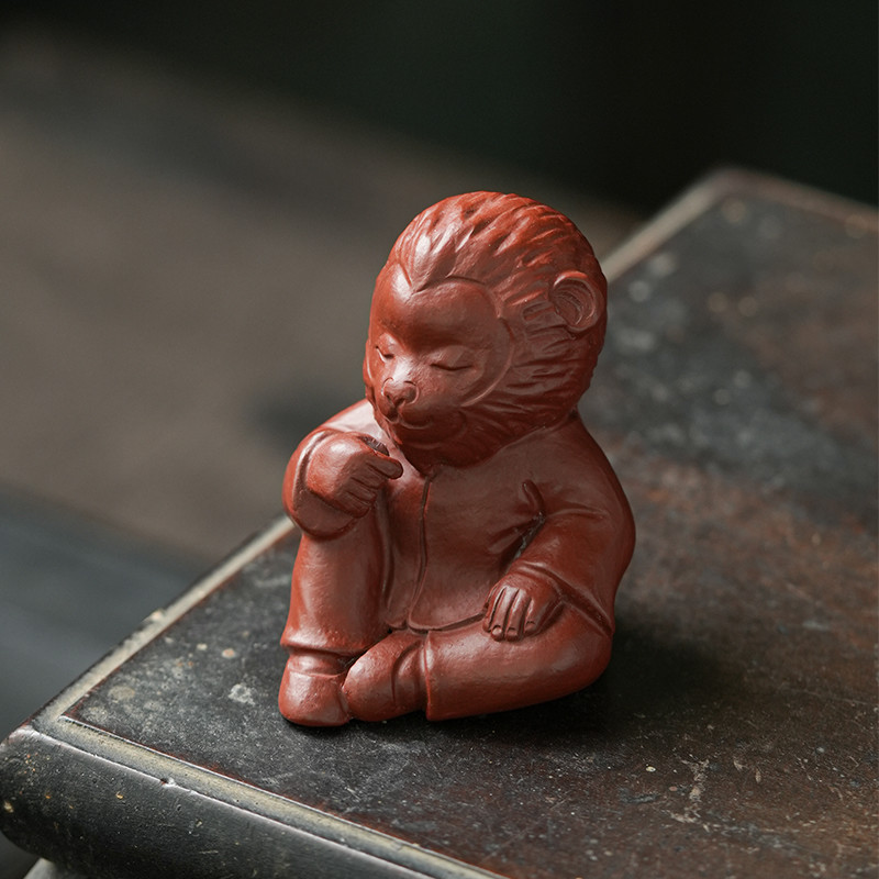 IMG_0880 Handmade Napping Little Monkey Tea Pet